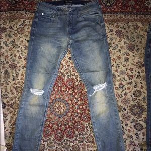 Pacsun ripped skinny jeans